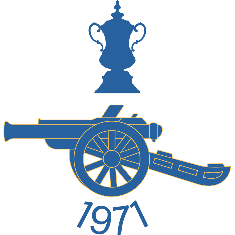 Arsenal FC logo (1971 FA Cup Final)