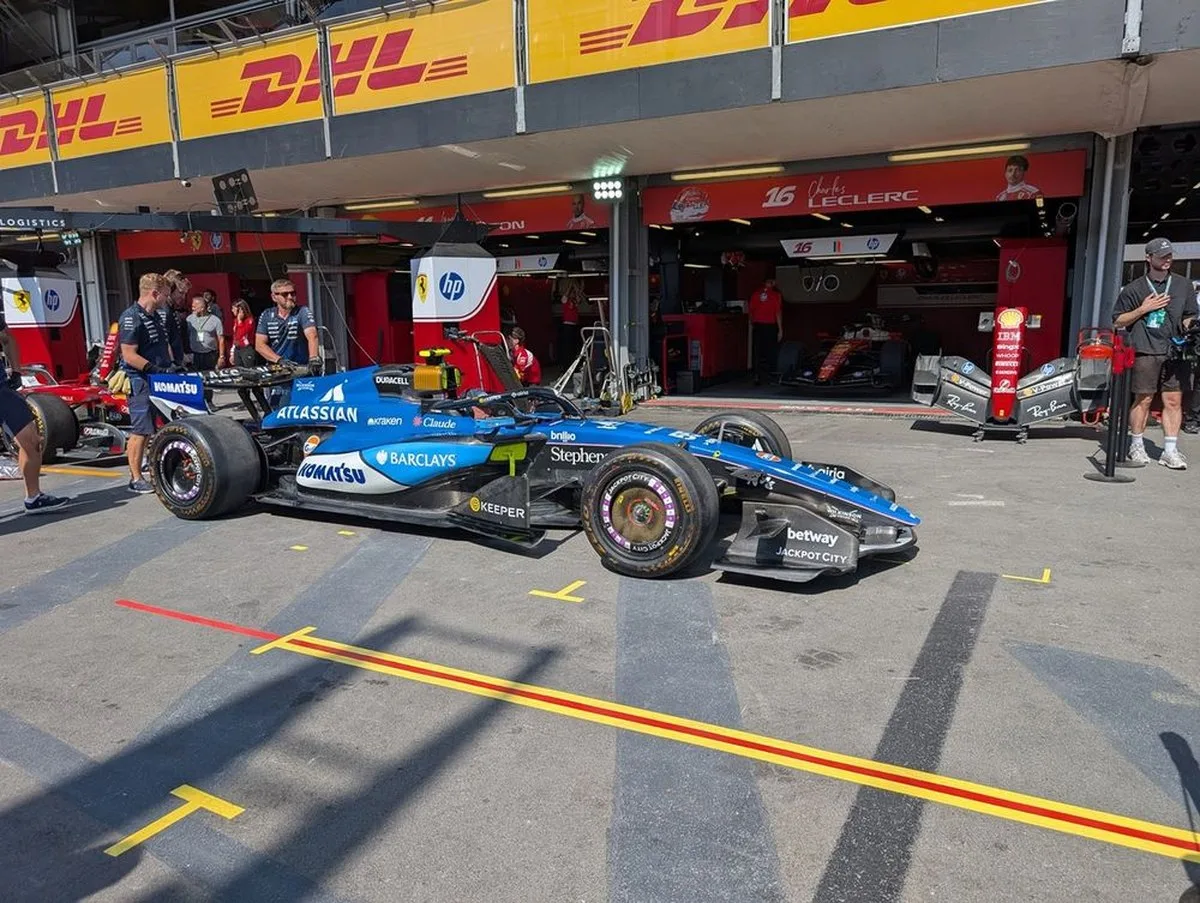 Williams FW48 technical detail