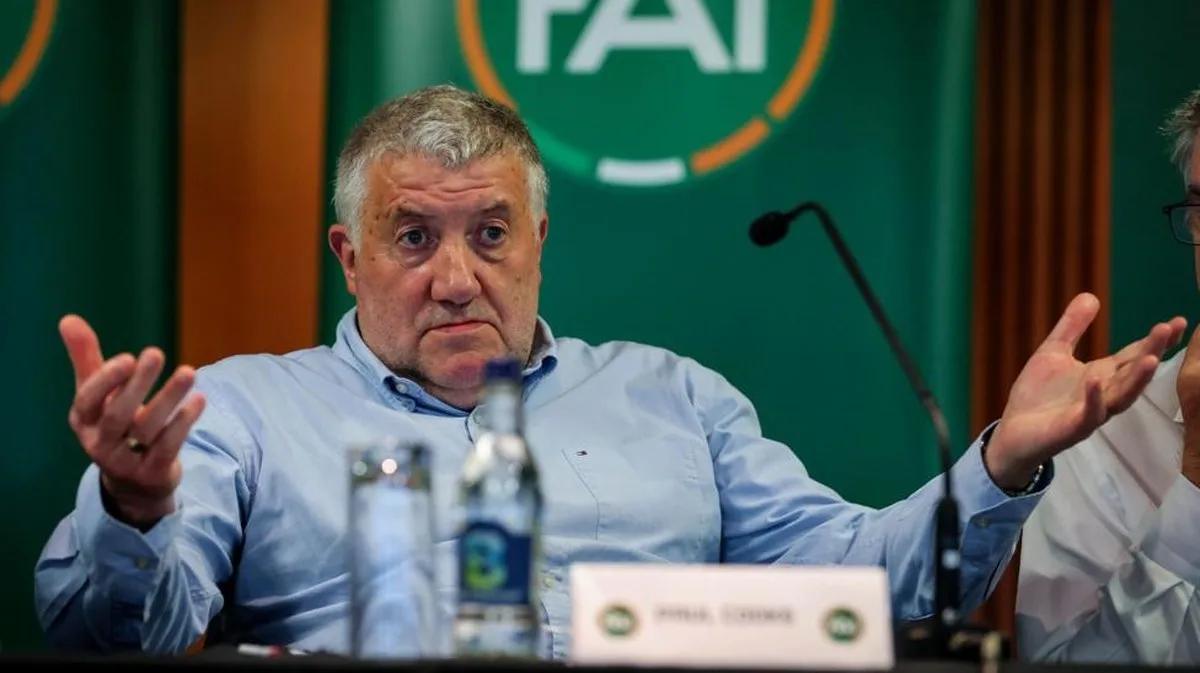 FAI president Paul Cooke