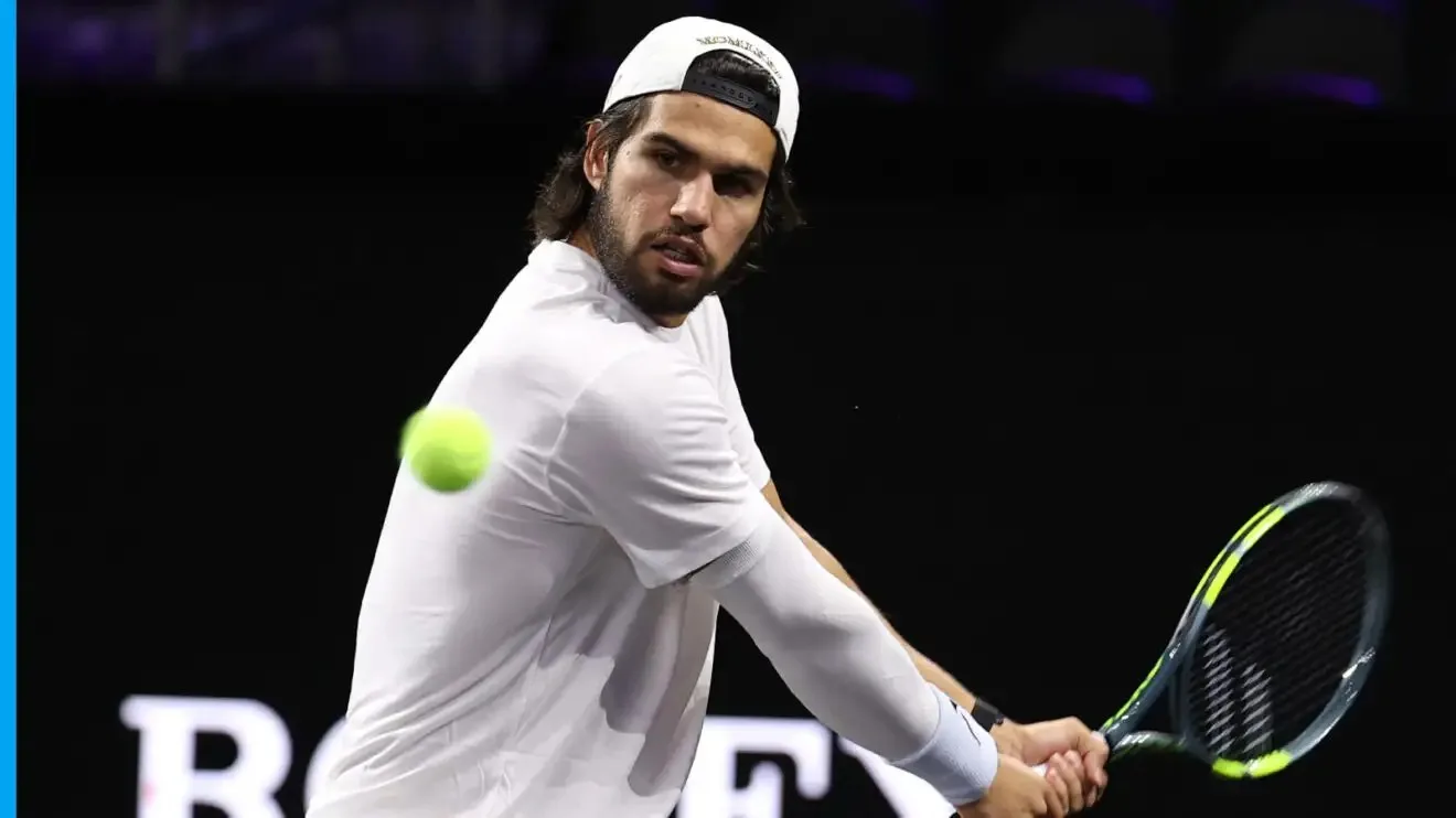 Carlos Alcaraz at the Laver Cup