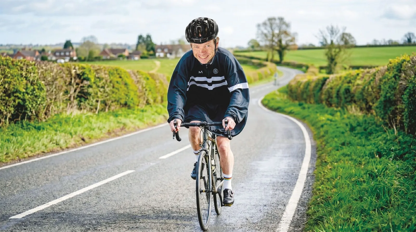 'Riding my old long-sleeved jersey was like riding in a dressing gown