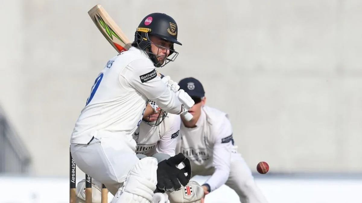Tom Haines batting for Sussex