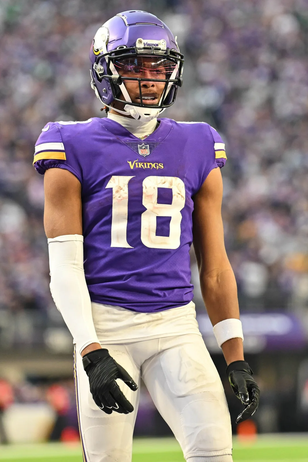 Vikings'in Açık Saha Oyuncusu Justin Jefferson Ayak Bileğinden Sakatlandı, 4. Haftada Oynayabilir