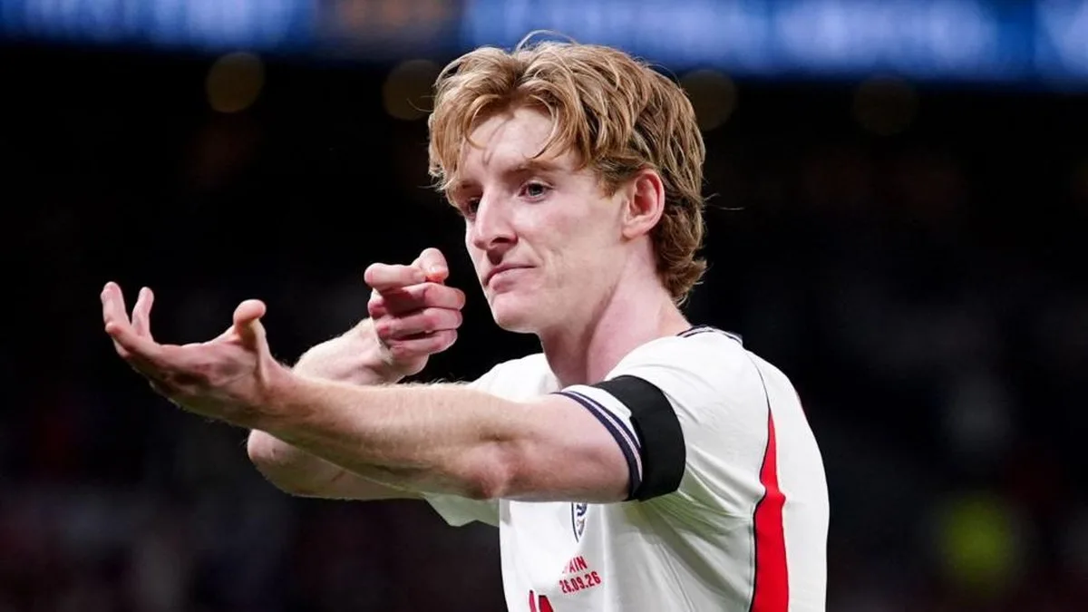 Anthony Gordon - England's outstanding performer - brought them back into the Uefa Nations League game against Spain at Wembley.