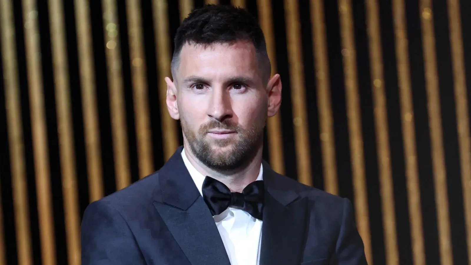Lionel Messi attends the 67th Ballon D’Or Ceremony at Theatre Du Chatelet on October 30, 2023 in Paris, France.