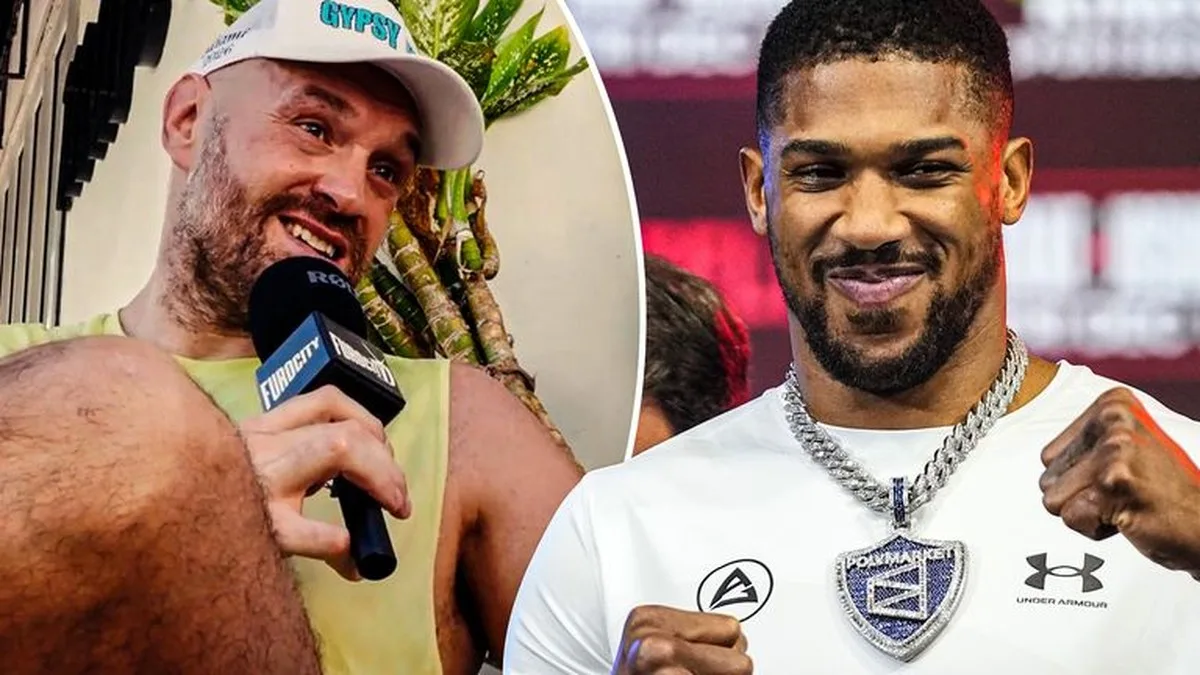 Tyson Fury ve Anthony Joshua, çarşamba Londra'da ilk kez basın toplantısında yüz yüze geliyor