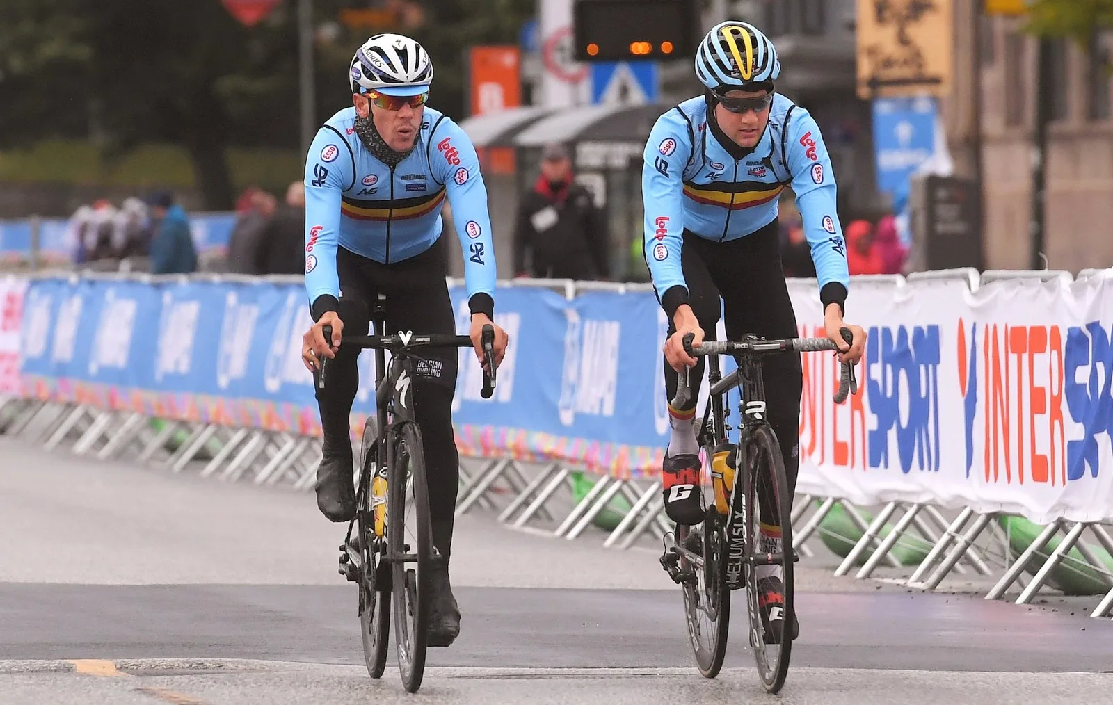 Cycling: 90th Road World Championships 2017 / Training Road Race Philippe GILBERT (BEL)/ Tim WELLENS (BEL)Training / RR / Bergen / RWC / © Tim De Waele