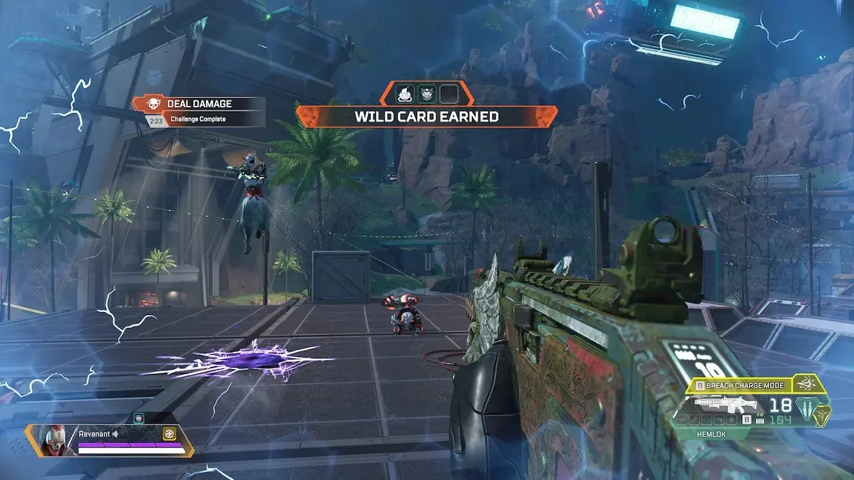 Picture showing Blood Pact Octane Wildcard in Apex Legends.