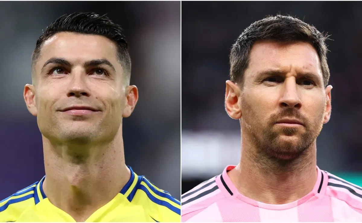 Cristiano Ronaldo and Lionel Messi.