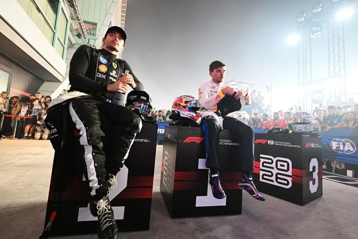 Charles Leclerc, Ferrari, Max Verstappen, Red Bull Racing