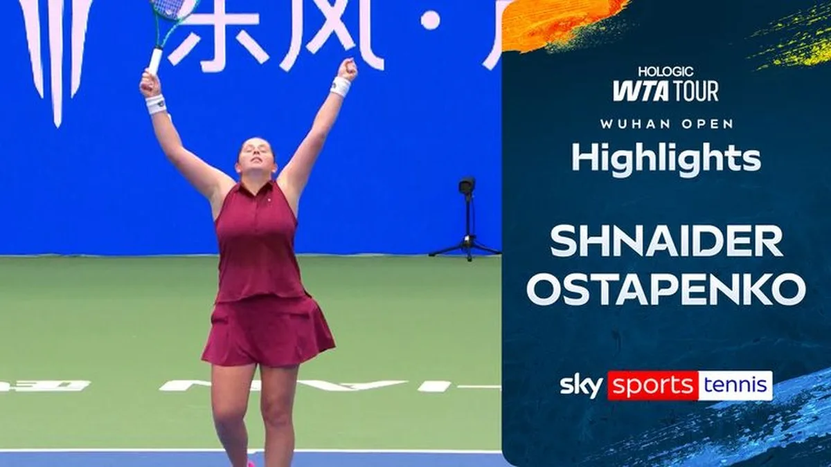 Sonay Kartal: Britanyalı oyuncu, Svitolina'yı elemeye çekerek Wuhan Açık'ta tarihe geçti ve yarı fin