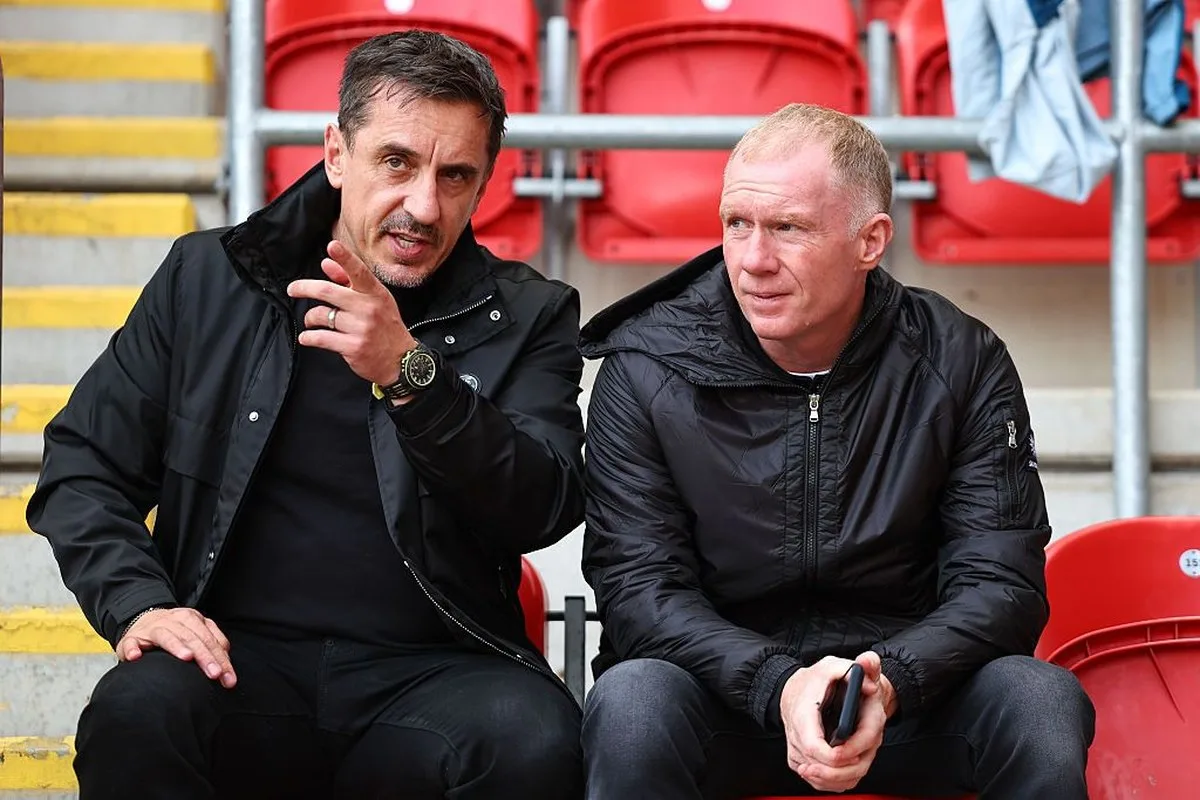 Gary Neville and Paul Scholes