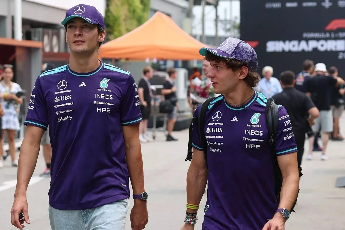 George Russell, Mercedes, Andrea Kimi Antonelli, Mercedes