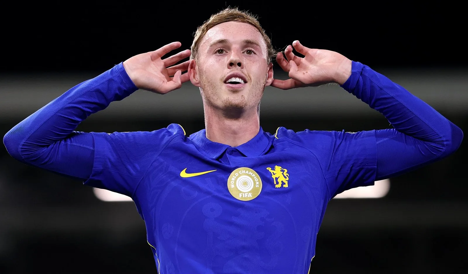 Cole Palmer of Chelsea celebrates scoring his team&amp;rsquo;s third goal during the Premier League 2026/27 match between Fulham and Chelsea FC at Craven Cottage on August 24, 2026 in London, England