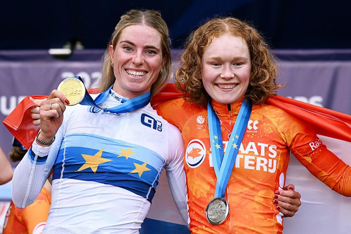 Finishing second Puck Pieterse suggests herself as a champion of the future.