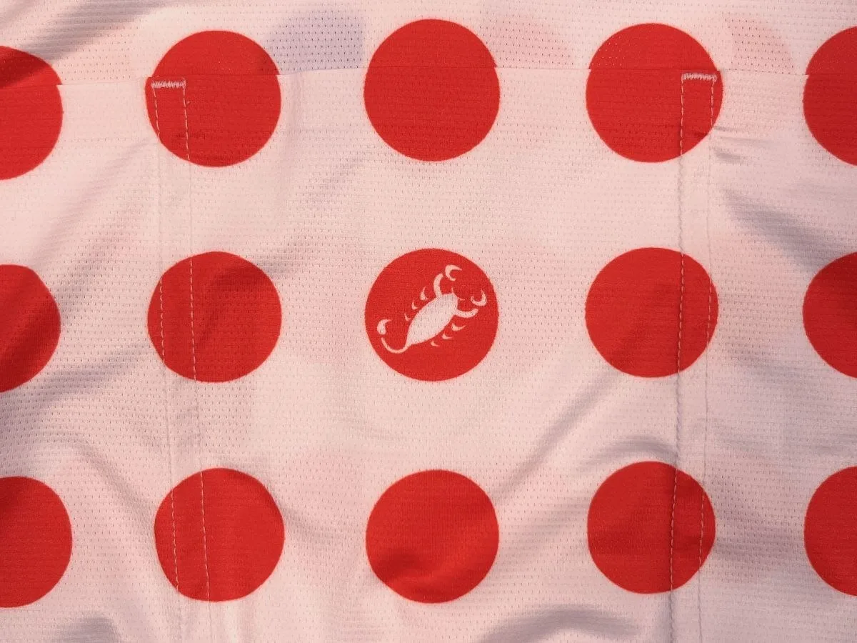The Castelli polka-dot jersey
