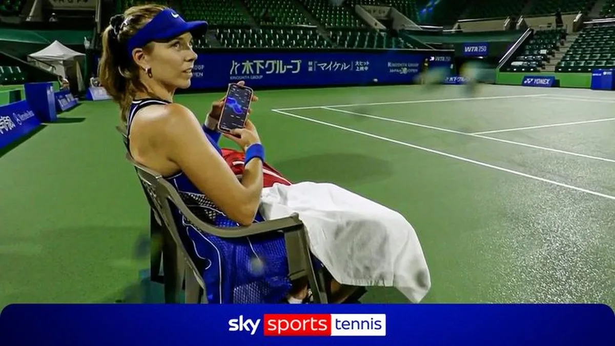 Katie Boulter Ruziç'i Yenerek Osaka'da Yarı Finale Yükseldi ve İngiliz 1 Numarası Oldu