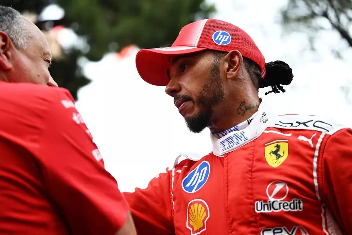 Frederic Vasseur, Ferrari, Lewis Hamilton, Ferrari