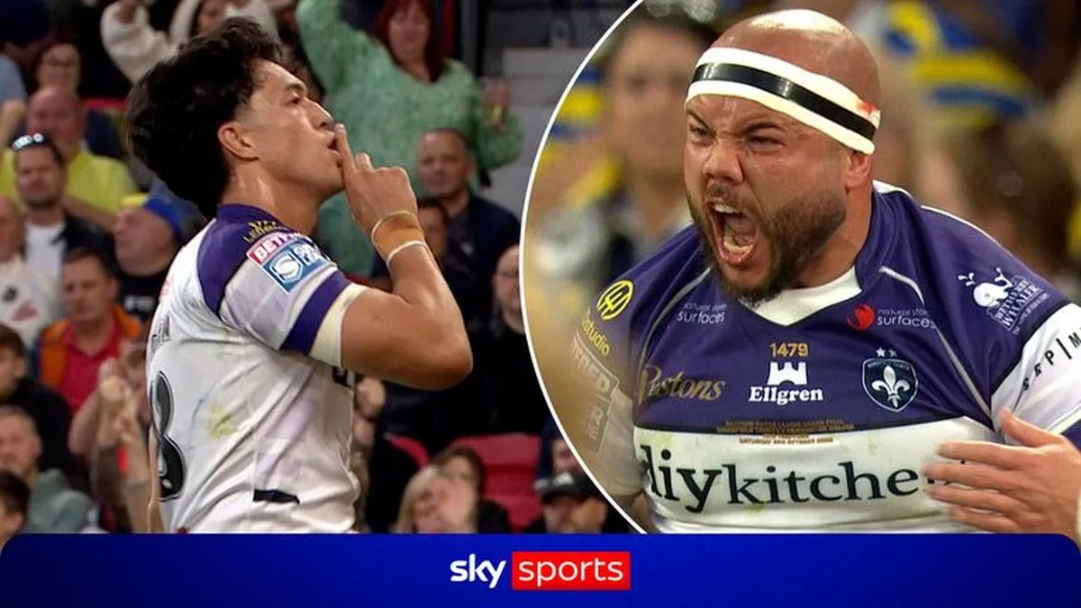 Wakefield Trinity, tarihe geçerek Süper Lig şampiyonluğunu kazandı: Old Trafford'da 23-10'luk zafer